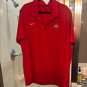 Nike Red Men's Polo Shirt